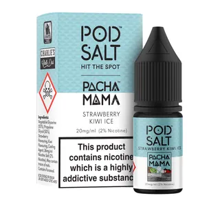 پاد سالت توت فرنگی کیوی یخ Pod Salt Strawberry Kiwi ICE