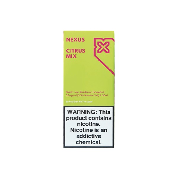 جویس بدون نیکوتین پاد سالت نکسوس سیتروس میکس Pod Salt Nexus Lime Raspberry Grapefruit
