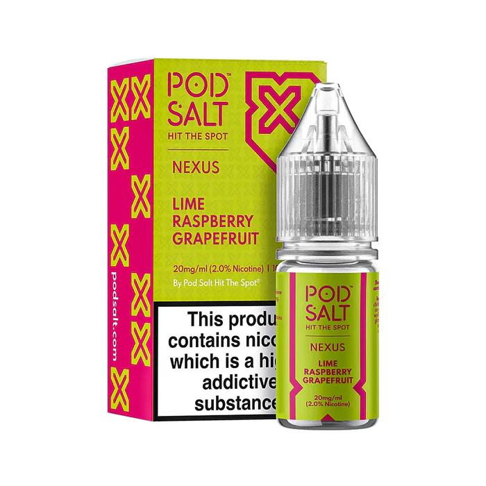 پاد سالت لیمو تمشک گریپ فروت Pod Salt Lime raspberry grapefruit