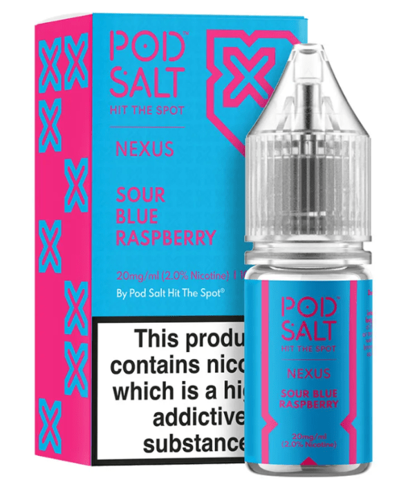 پاد سالت سور بلو رسپری Pod Salt Sour Blue Raspberry