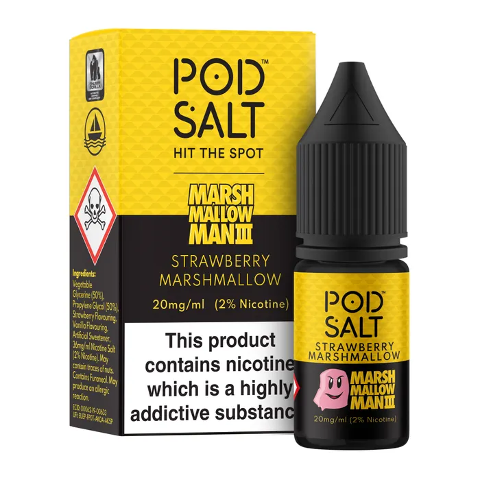 پاد سالت مارشملو توت فرنگی Pod Salt Strawberry Marshmallow