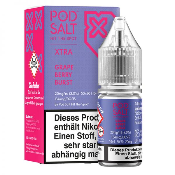پاد سالت انگور بری Pod Salt Grape Berry Brust