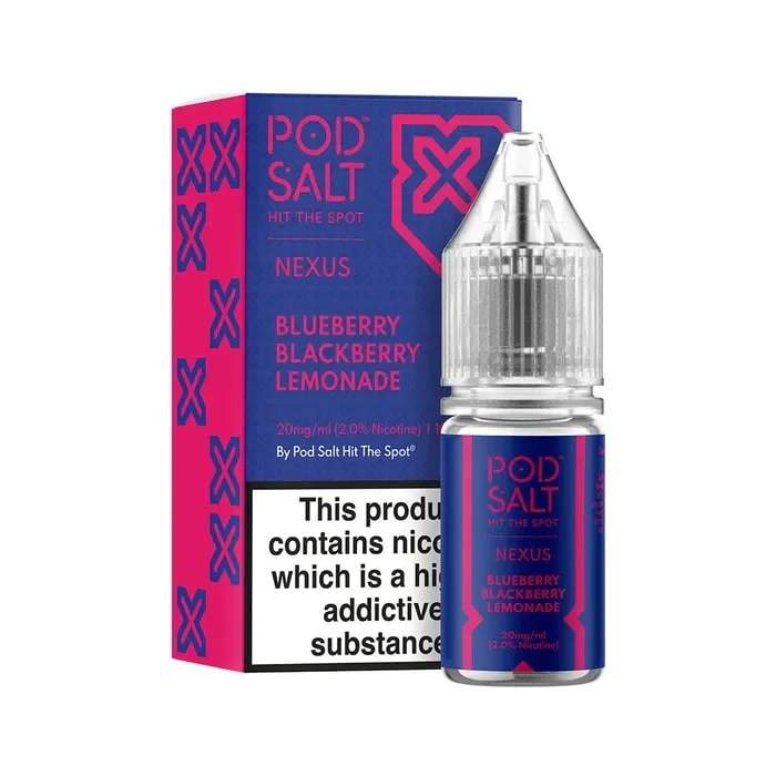پاد سالت بلوبری بلکبری لیموناد Pod Salt Blueberry Blackberry Lemonade