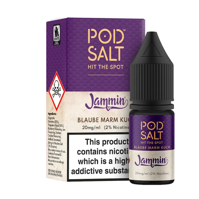 پاد سالت تارت مربای بلوبری Pod Salt Blueberry Jam Tart
