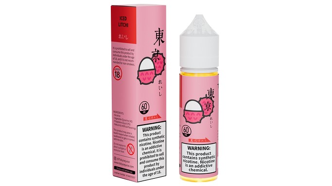 جویس لیچی یخ توکیو | TOKYO ICED LYCHEE E-JUICE 60ml