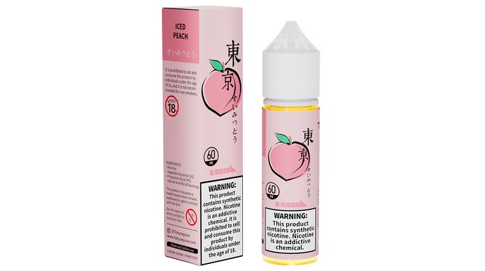 جویس هلو یخ توکیو | TOKYO ICED PEACH E-JUICE 60ml