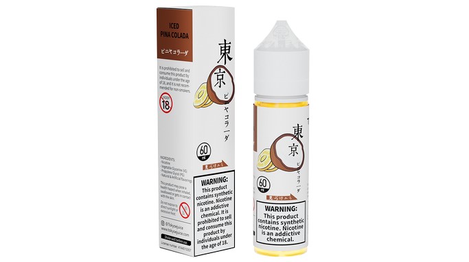 جویس پیناکولادا یخ توکیو 60 میلی گرم | TOKYO ICED PINA COLADA E-JUICE 60ml