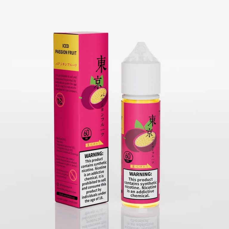 جویس پشن فروت یخ توکیو | TOKYO ICED PASSION FRUIT E-JUICE 60ml