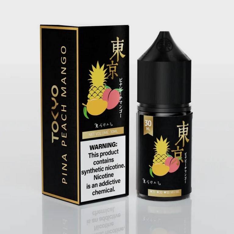 سالت انبه هلو آناناس یخ گلدن توکیو | TOKYO (Golden Series) –  PINA PEACH MANGO