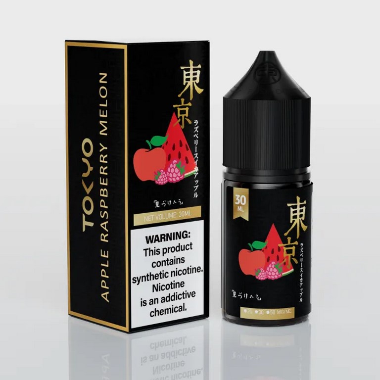 سالت هندوانه سیب تمشک یخ گلدن توکیو | TOKYO (Golden Series) –  APPLE RASPBERRY MELON