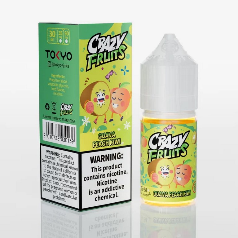 سالت گواوا هلو کیوی کریزی فروتس توکیو | Tokyo crazy fruits – GUAVA PEACH KIWI