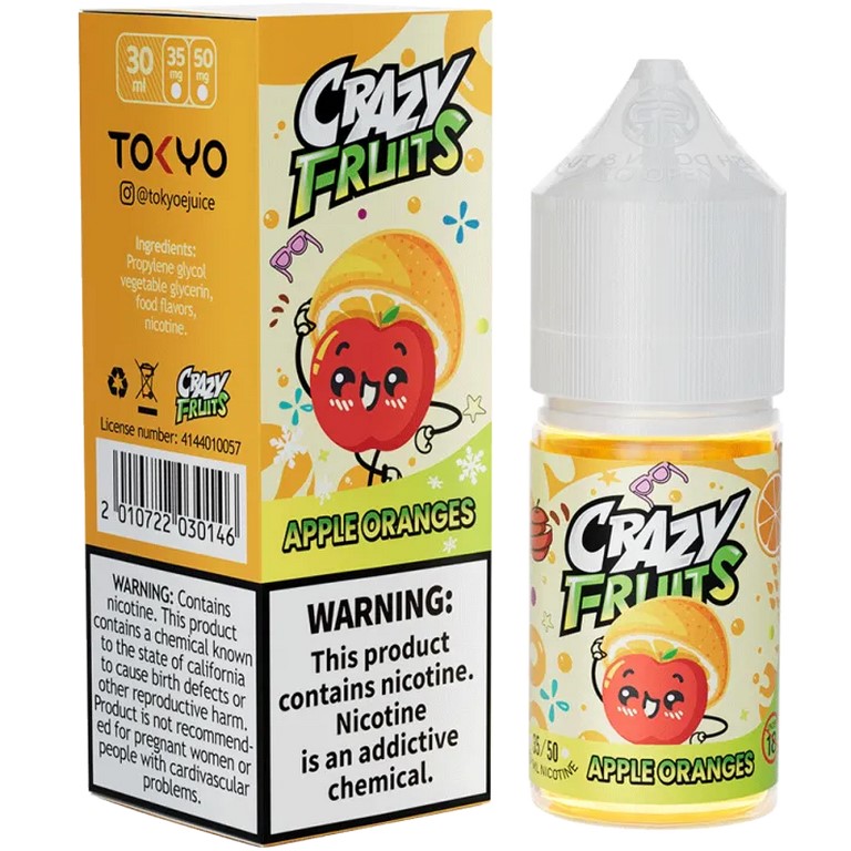 سالت سیب پرتقال کریزی فروتس توکیو | Tokyo crazy fruits – APPLE ORANGE