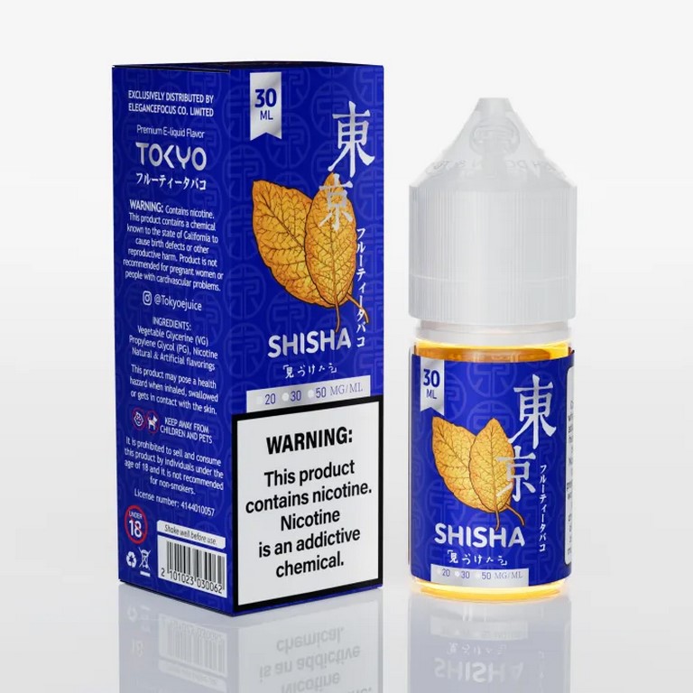 سالت تنباکو میوه شیشا توکیو | TOKYO SHISHA FRUITY TOBACCO