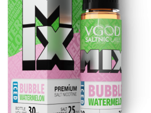 سالت آدامس هندوانه یخ (30 میل) Vgod Mix Bubble Watermelon Iced