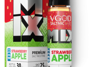 سالت ویگاد توت فرنگی سیب یخ (30میل) VGOD MIX ICED STRAWBERRY APPLE