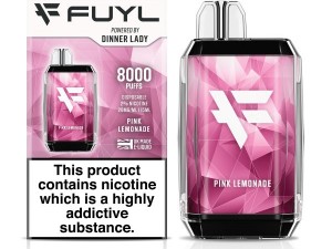 پاد 8000پاف آدامس بادکنکی یخ فیول دینرلیدی | DINNER LADY FUYL  Ice bubblegum 8000 DISPOSABLE POD