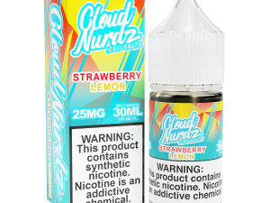 سالت توت فرنگی لیمو یخ کلود نوردز | Cloud Nurdz Iced Strawberry Lemon