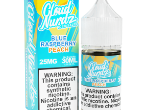 سالت هلو تمشک آبی یخ کلود نوردز | Cloud Nurdz Iced Peach Blue Raspberry