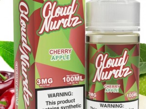 سالت گیلاس سیب یخ کلود نوردز | Cloud Nurdz Iced Cherry Apple