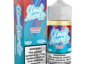 سالت گیلاس بری یخ کلود نوردز | Cloud Nurdz Iced Cherry Berry