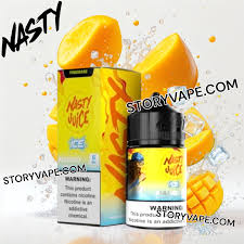 سالت نیکوتین انبه یخ کاشمن نستی Nasty Cush Man ICED Mango