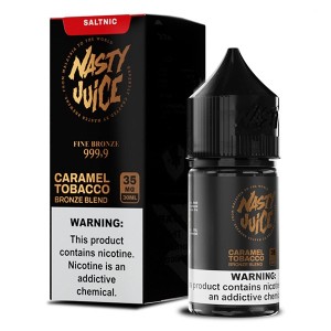 سالت نیکوتین برنز تنباکو کارامل نستی Nasty Bronze Blend