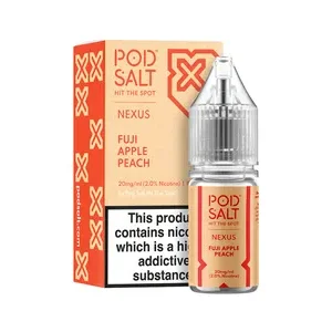پاد سالت نکسوس سیب هلو Pod Salt Nexus Fuji Apple Peach