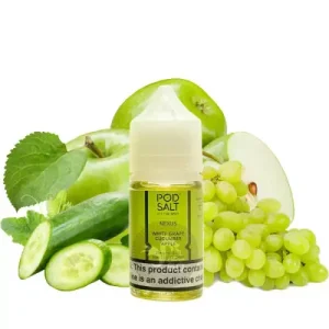 پاد سالت نکسوس انگور و سیب سبز و خیار Pod Salt Nexus White Grape Cucumber Apple
