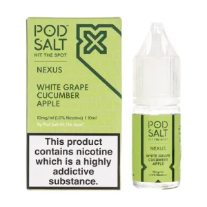 پاد سالت نکسوس انگور و سیب سبز و خیار Pod Salt Nexus White Grape Cucumber Apple