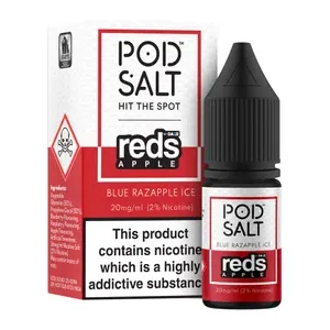 پاد سالت تمشک آبی و سیب و یخ Pod Salt Blue RazApple ICE