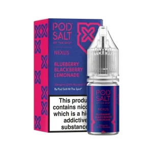 پاد سالت بلوبری بلکبری لیموناد Pod Salt Blueberry Blackberry Lemonade