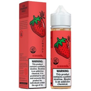 جویس توت فرنگی یخ کمپانی توکیو 60 میلی گرم | TOKYO ICED STRAWBERRY YAKULT E-JUICE 60ml
