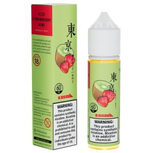 جویس توت فرنگی کیوی یخ کمپانی توکیو 60 میلی گرم |TOKYO ICED STRAWBERRY KIWI E-JUICE 60ml