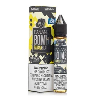 سالت نیکوتین بمب موز یخ ویگاد VGOD Iced Banana bomb Saltnic