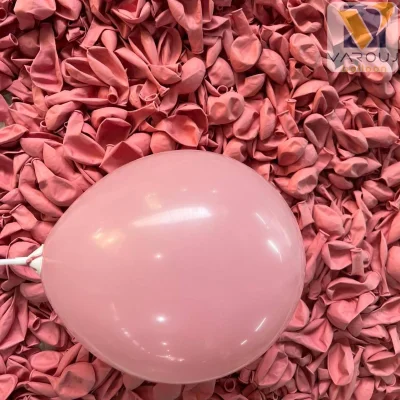 خرید بادکنک صورتی تبلیغاتی برای بادکنک‌آرایی و چاپ لوگو روی بادکنک