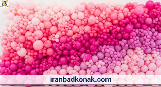 دیوار بادکنکی - بادکنک ارایی تولد