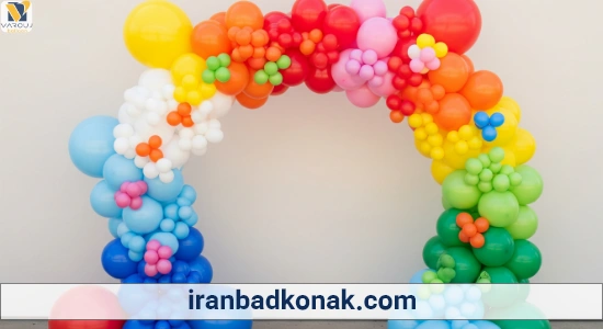 بادکنک ارایی تولد - طاق بادکنکی
