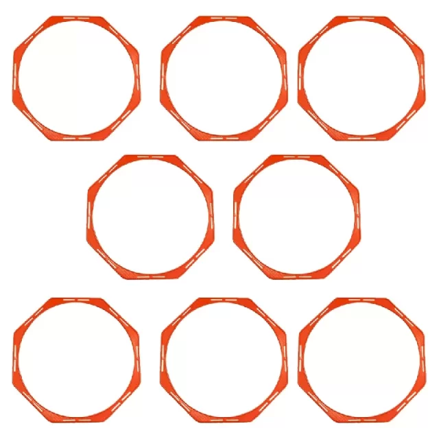 حلقه چابکی شش ضلعی بسته 8 عددی کد SA-8002