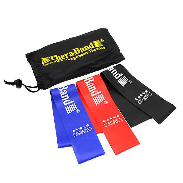 کش مینی لوپ تراباند (Thera-Band) بسته 3 عددی کد W-9001