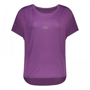 تی شرت کراپ ورزشی زنانه alo مدل TK131