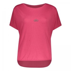 تی شرت کراپ ورزشی زنانه alo مدل TK131