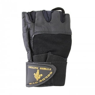 دستکش بدنسازی مچ‌دار گلد جیم