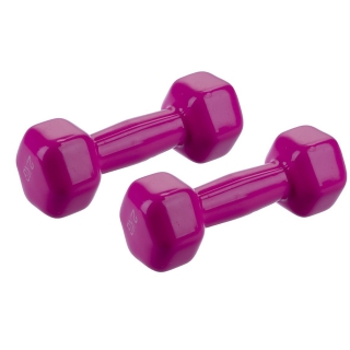 دمبل دو کیلویی بانوان، روکش‌ دار برای ایروبیک و بدنسازی