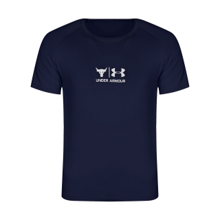 تی شرت ورزشی مردانه یقه گرد آندرآرمور کد AT111
