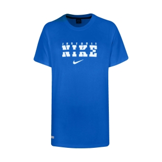 تیشرت ورزشی مردانه یقه گرد طرحدار نایک مدل E076