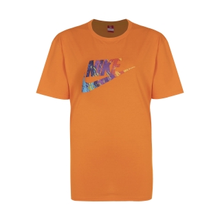 تیشرت ورزشی مردانه یقه گرد طرحدار نایک مدل AT113