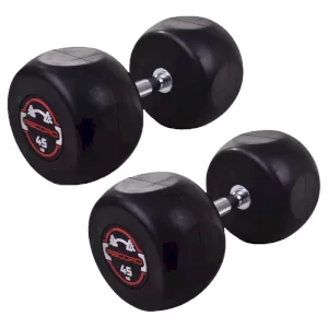 دمبل گرد 45 کیلویی بسته 2 عددی