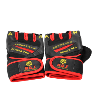 دستکش بدنسازی راج(RAJ) در بسته بندی دوعددی کد C400