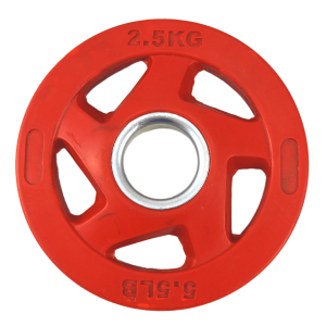 وزنه هالتر قرمز مدل فرمانی 2.5 کیلوگرمی کد D2