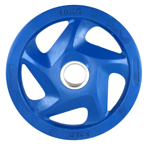 وزنه هالتر آبی مدل فرمانی 10 کیلوگرمی کد S2
